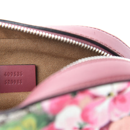 Gucci GG Supreme Monogram Blooms Mini Chain Shoulder Bag Beige Multicolor Dry Rose 9 of 11