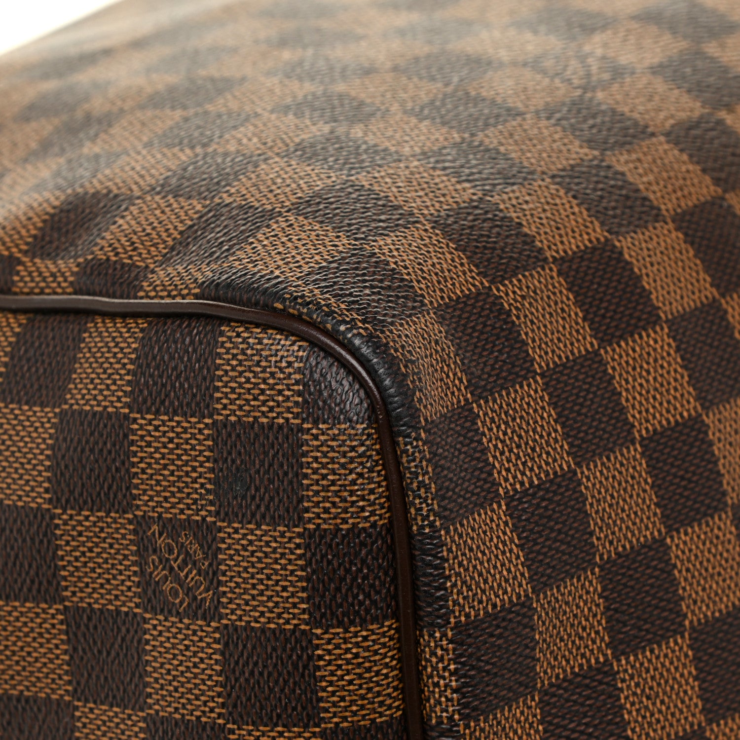 Louis Vuitton Damier Ebene Keepall Bandouliere 55 13 of 22