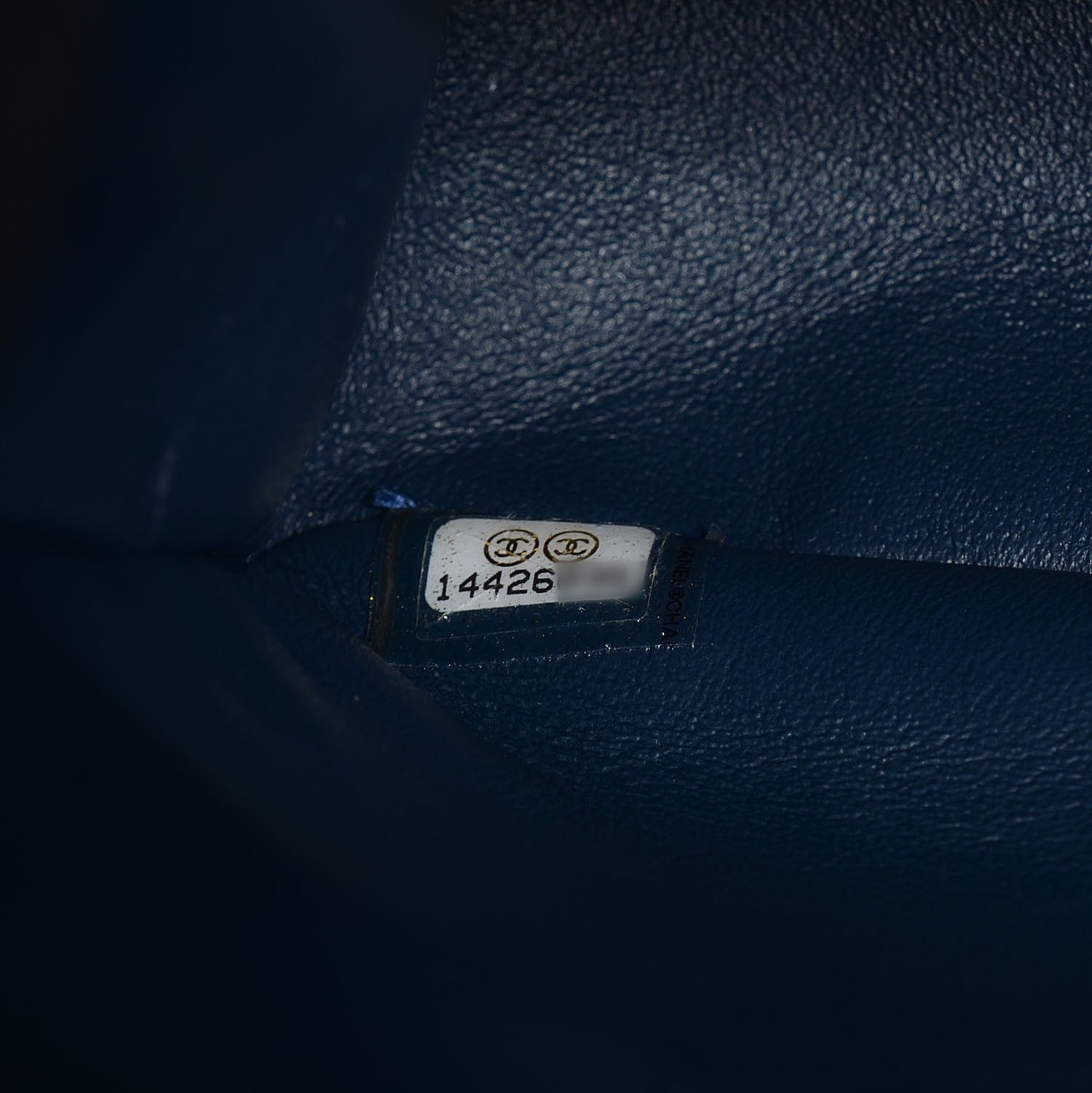Chanel Patent Quilted Maxi Double Flap Navy Blue 8 of 9
