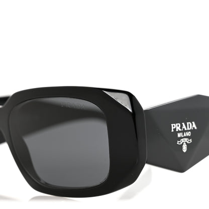 Prada Acetate Symbole Sunglasses SPR 17W Black 13 of 16