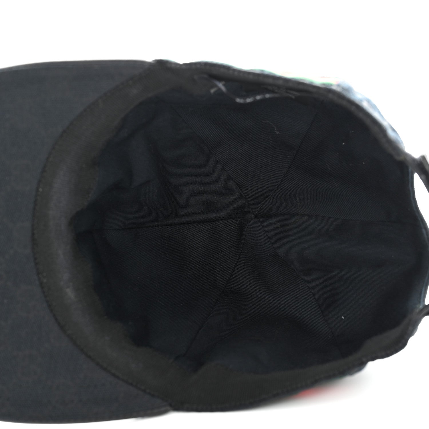 Gucci Monogram Web Baseball Hat M Black 11 of 16