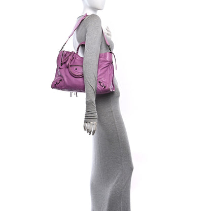 Balenciaga Agneau Classic Hardware City Rose Berlingot 2 of 10