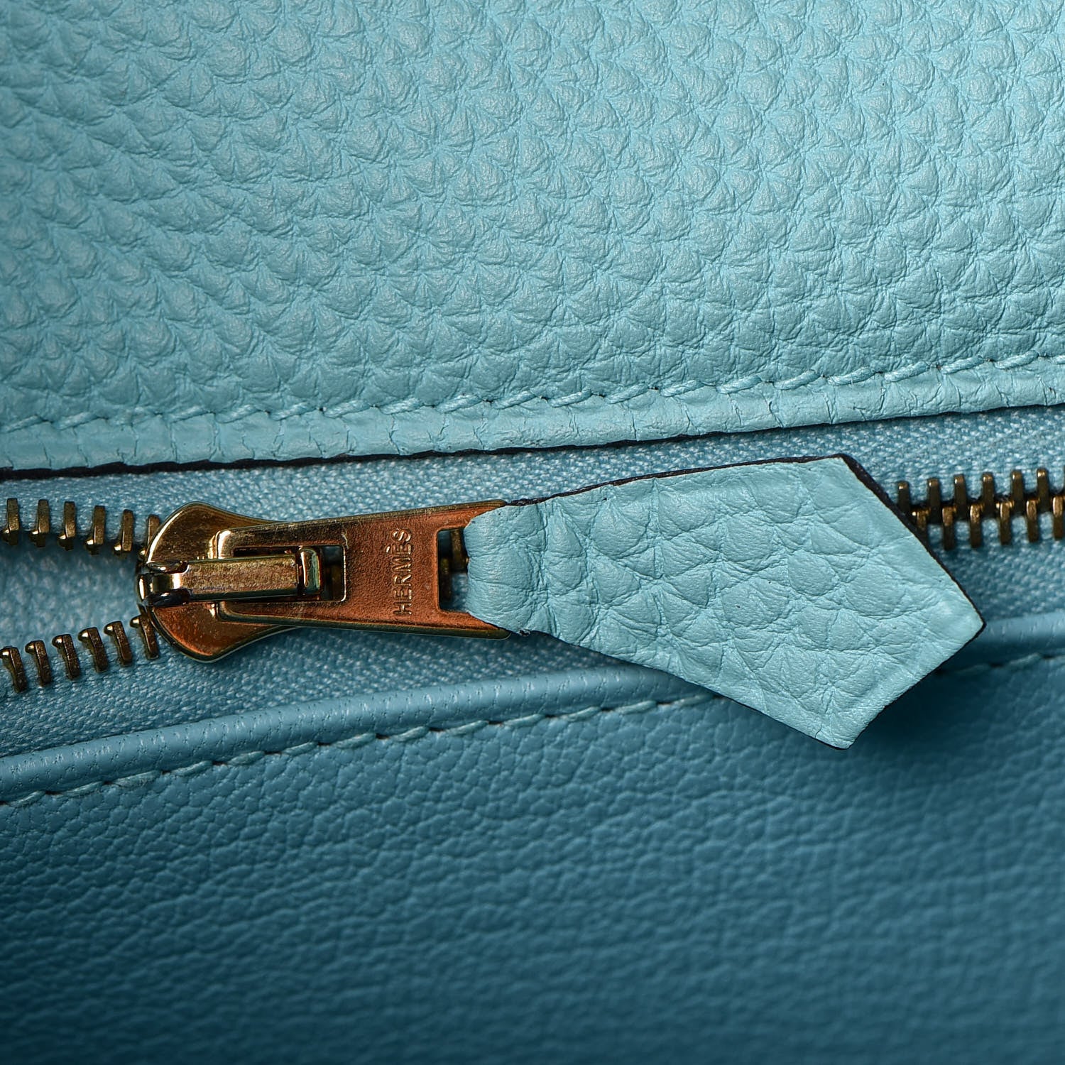 Hermes Togo Kelly Retourne 32 Bleu Atoll 24 of 33