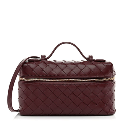 Bottega Veneta Nappa Intrecciato Bang Bang Vanity Case Barolo 1 of 9