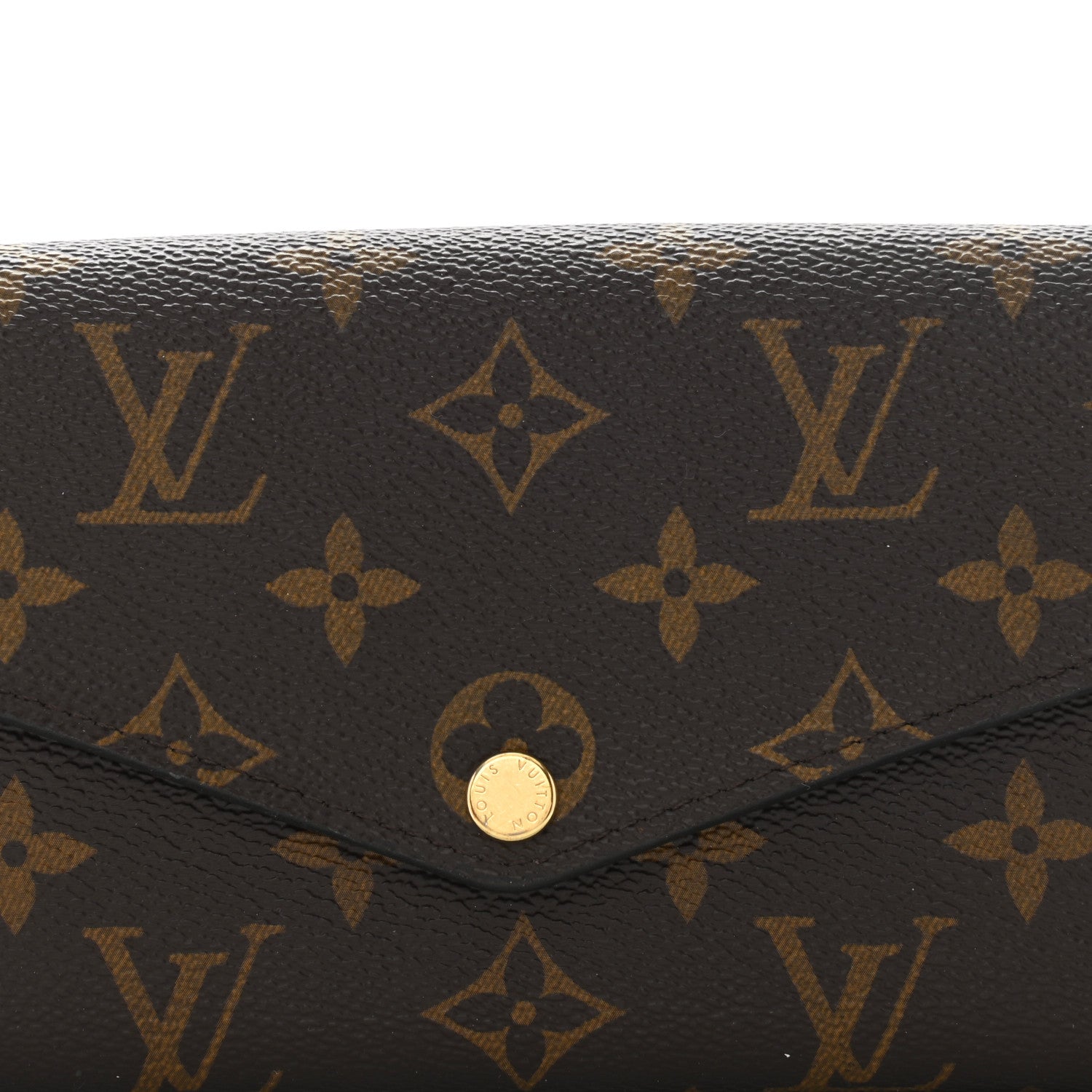 Louis Vuitton Monogram Sarah Wallet NM Coquelicot 7 of 9