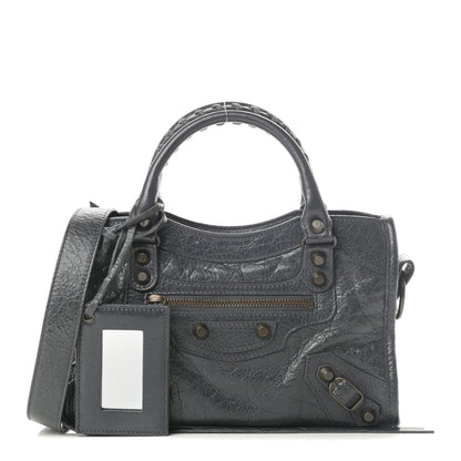 Balenciaga Agneau Classic Hardware Mini City Anthracite 1 of 10