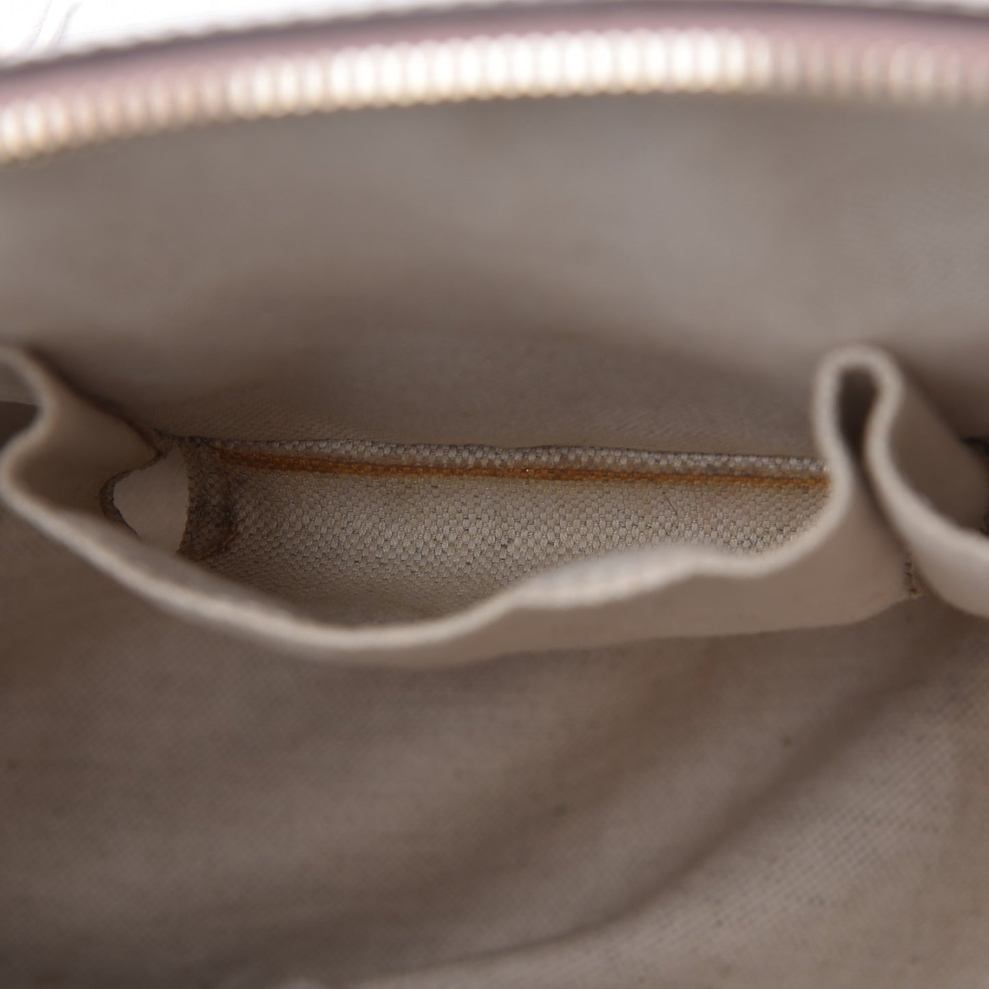 Patent Microguccissima Medium Nice Top Handle Dome Bag Dark Cipria