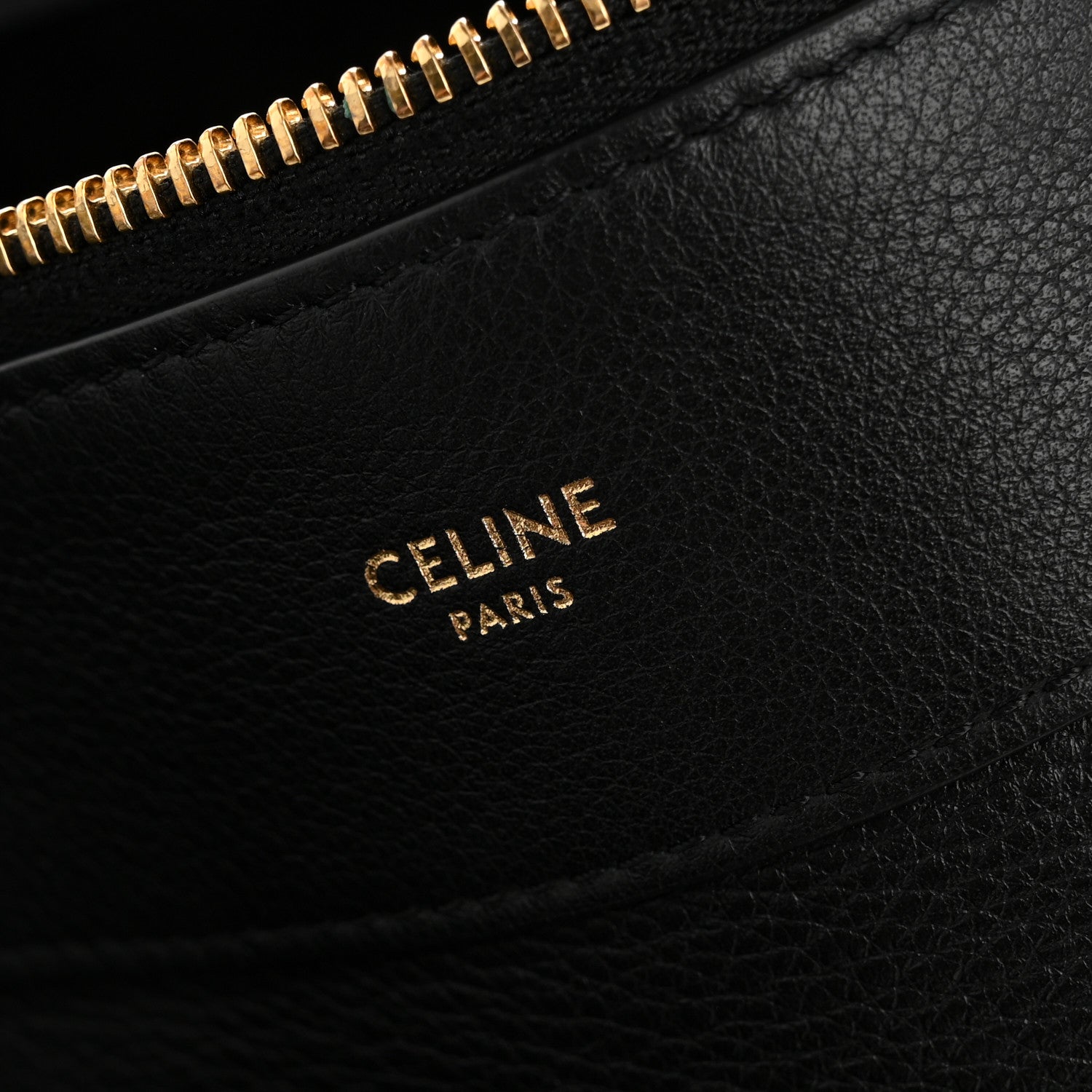 Celine Supple Calfskin Large Romy Shoulder Bag Black 6 of 13