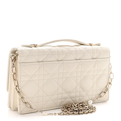 Christian Dior Lambskin Cannage Mini My Dior Bag Latte 3 of 9