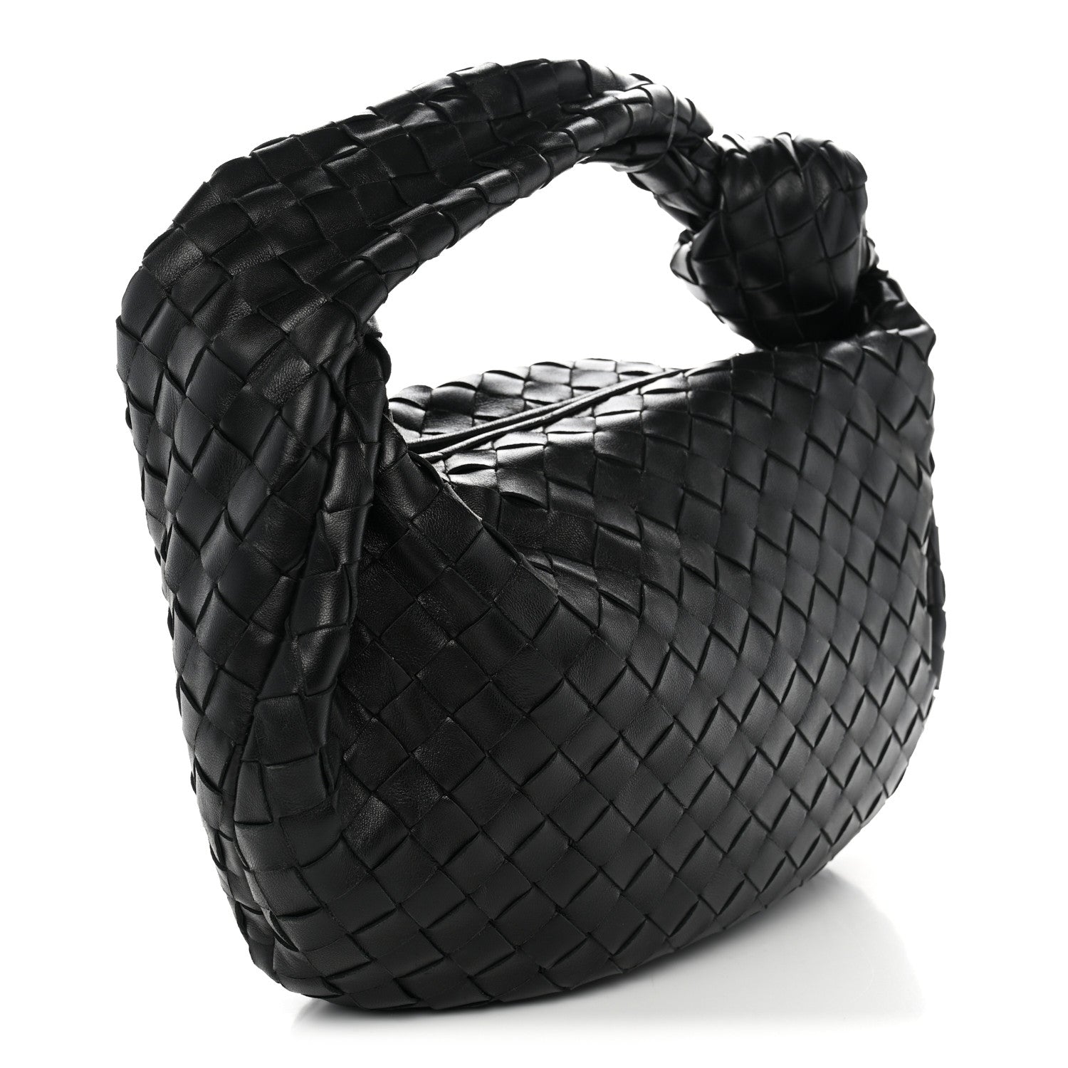 Bottega Veneta Nappa Intrecciato Teen Jodie Hobo Black 3 of 10