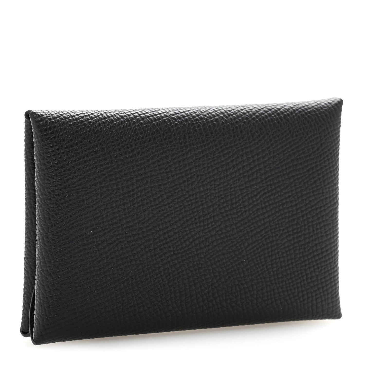 Hermes Epsom Calvi Duo Card Case Black 3 of 8