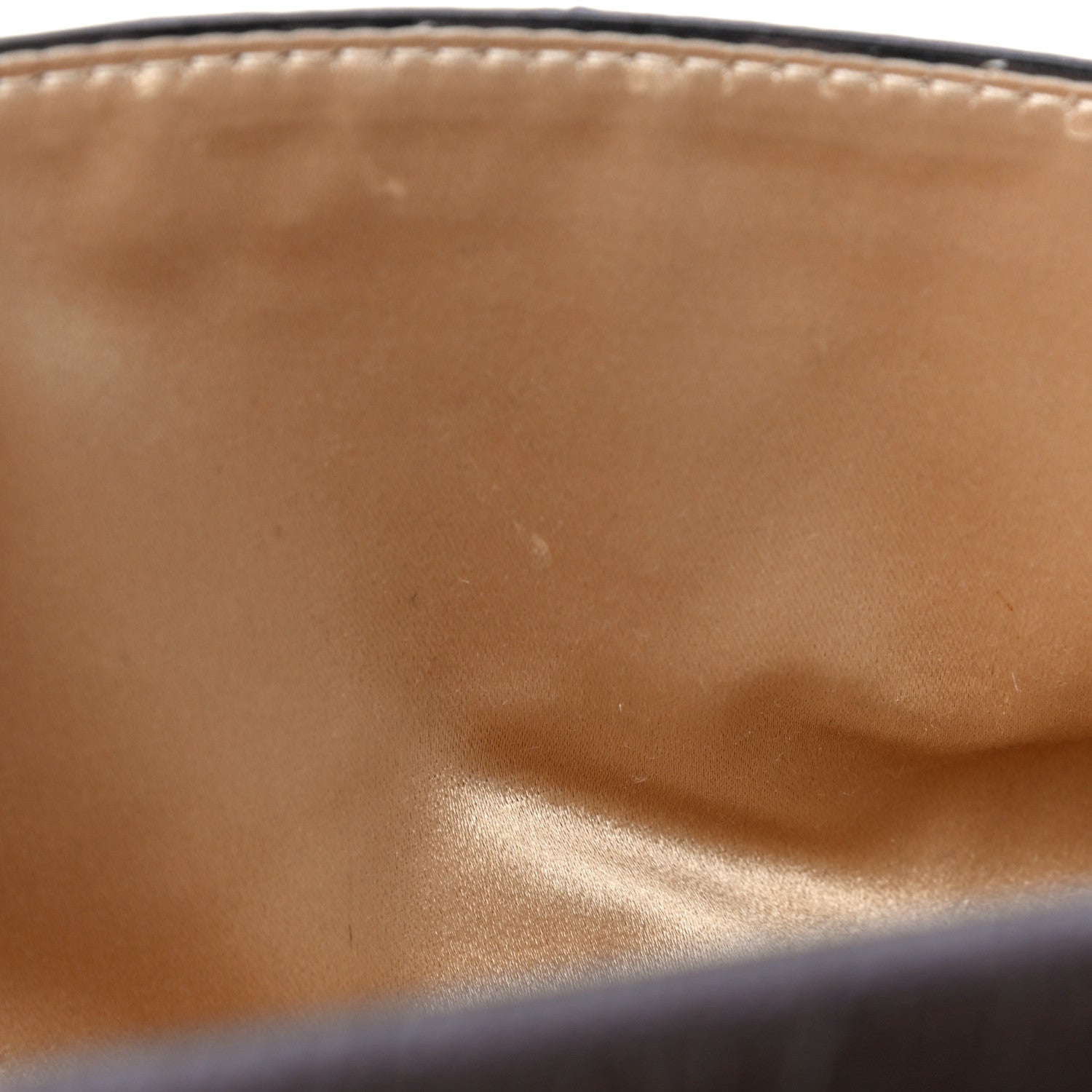 Prada Ostrich Beaded Bag Brown 13 of 23