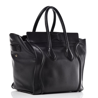 Celine Smooth Calfskin Mini Luggage Black 3 of 30