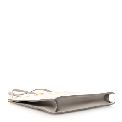 Celine Smooth Calfskin Mini Clasp Bag Light Grey 4 of 10