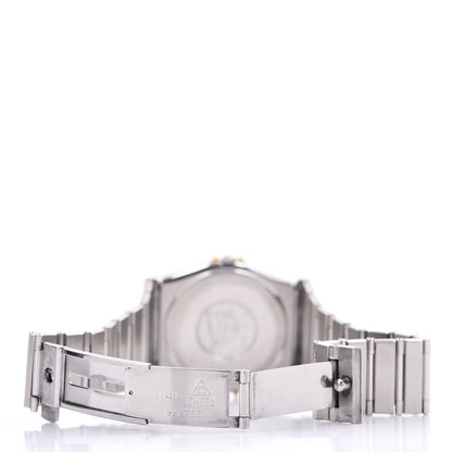 Omega Stainless Steel 18K Yellow Gold 33mm Constellation Quartz Watch White 396.1075 6 of 6