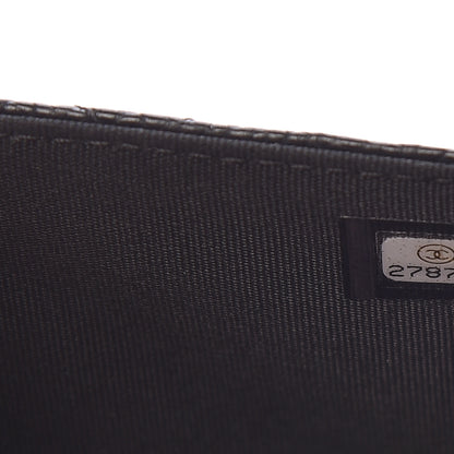 Chanel Caviar Quilted CC Filigree Wallet On Chain WOC Black 7 of 12