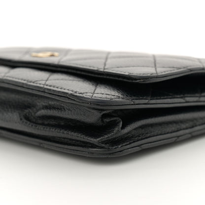 Chanel Caviar Quilted Wallet on Chain WOC Black 10 of 15