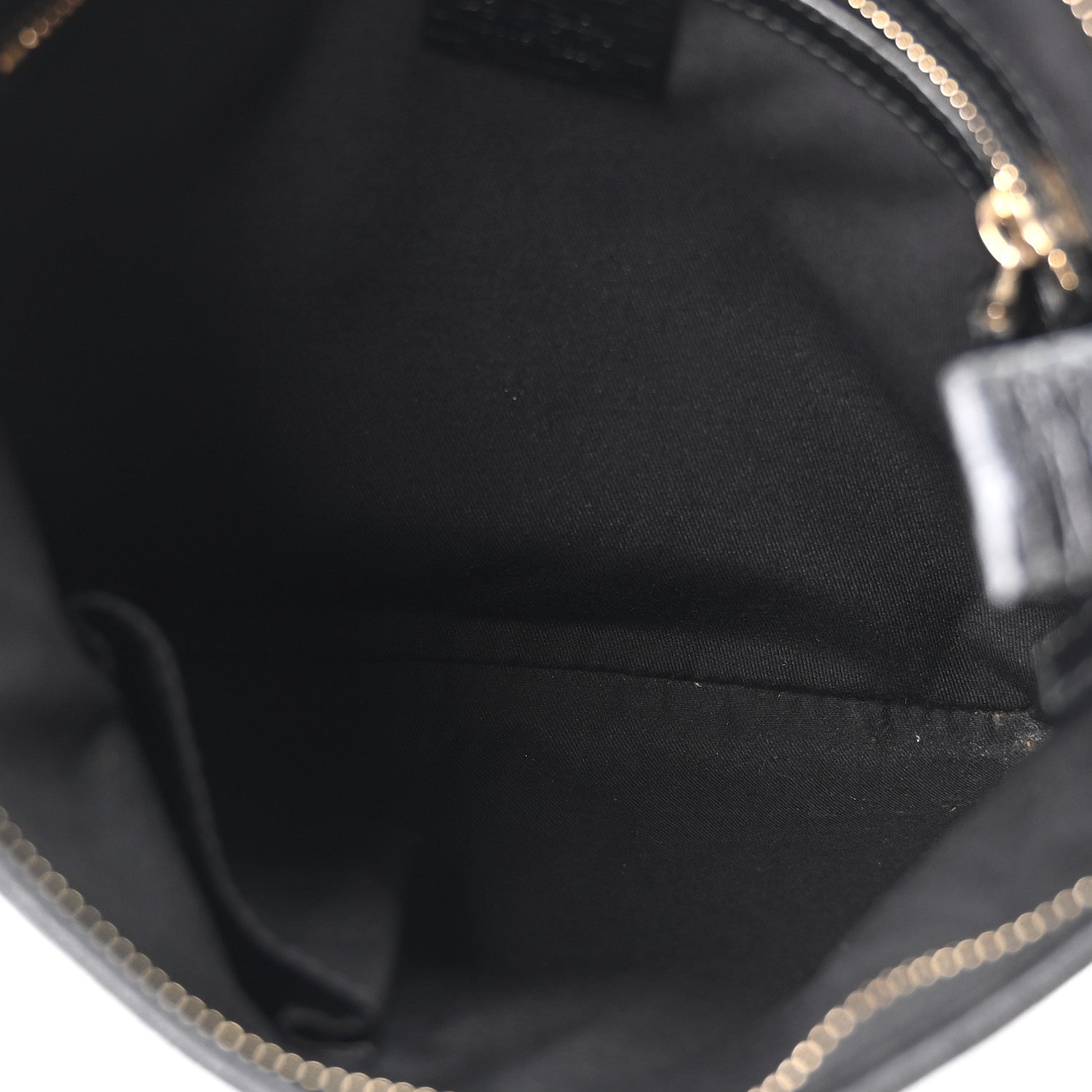 Gucci Monogram Jolicoeur Charms Messenger Bag Black 5 of 10