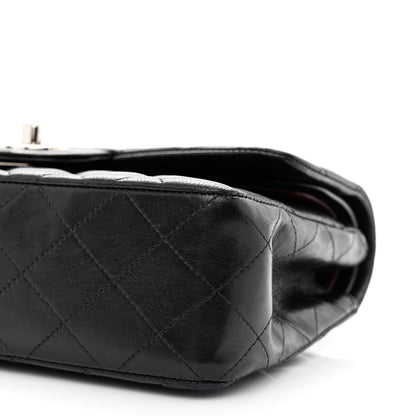 Chanel Lambskin Quilted Small Double Flap Black 9 of 14