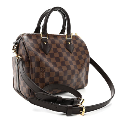 Louis Vuitton Damier Ebene Speedy Bandouliere 25 3 of 9