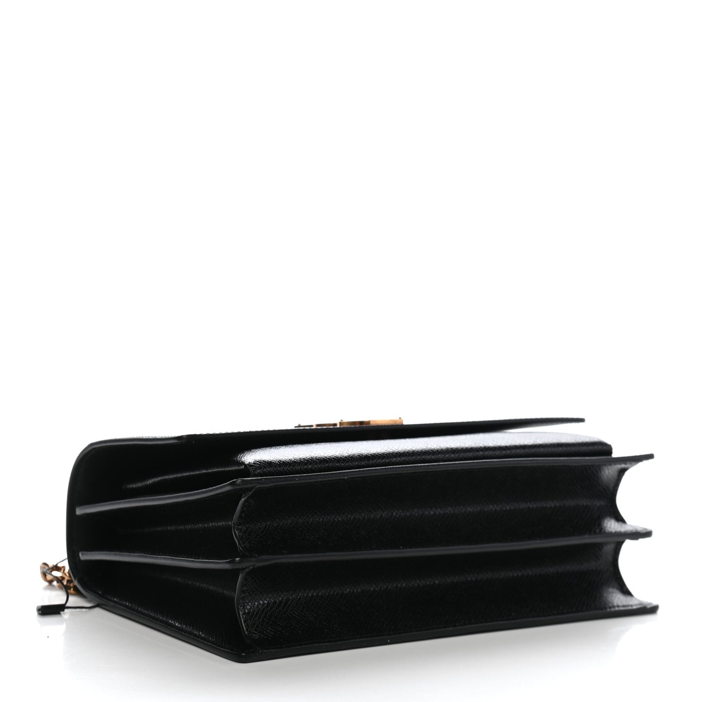 Coated Bark Calfskin Medium Monogram Sunset Black