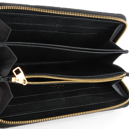 Louis Vuitton Empreinte Zippy Wallet Black 5 of 8