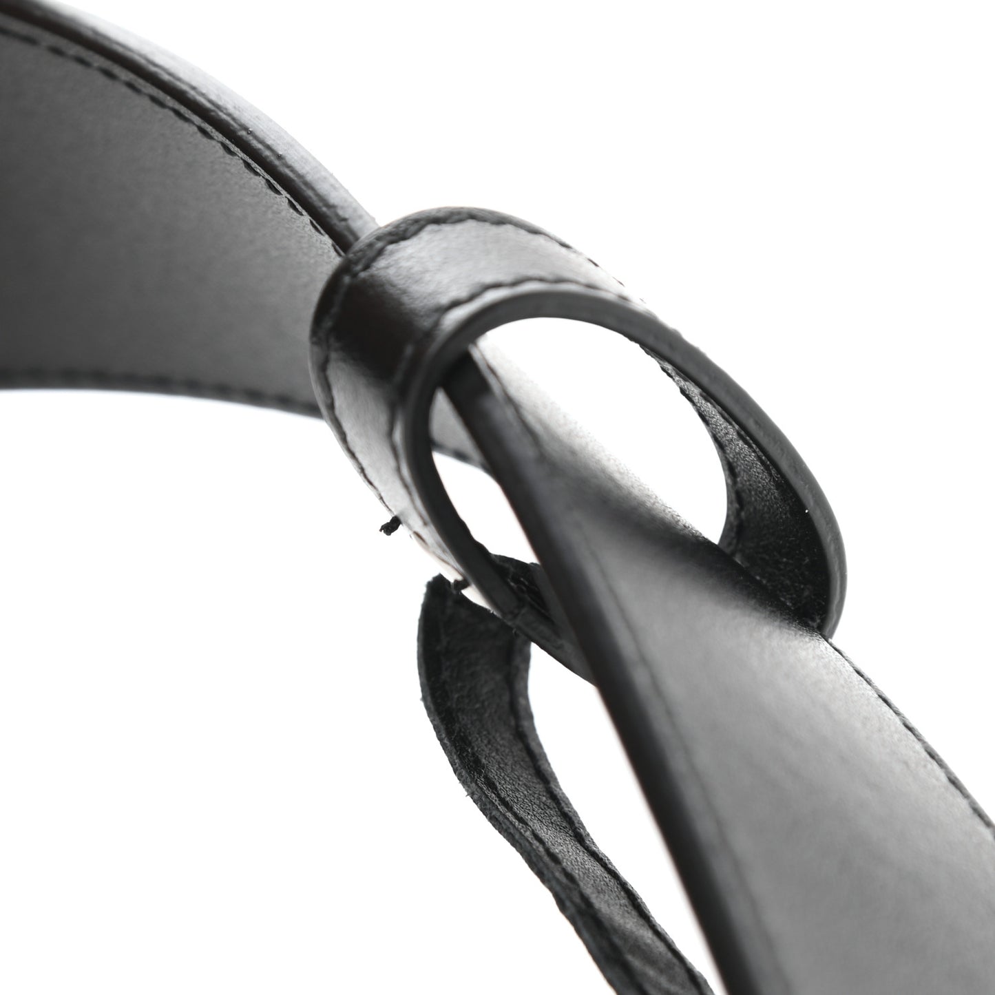 Plutone Calfskin Palladium Double G 40mm Belt 105 42 Black