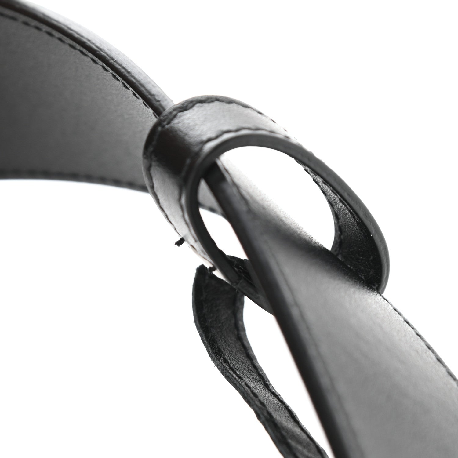 Gucci Plutone Calfskin Palladium Double G 40mm Belt 105 42 Black 8 of 10