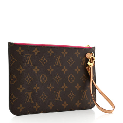 Louis Vuitton Monogram Neverfull MM GM Pochette Pivoine 3 of 7