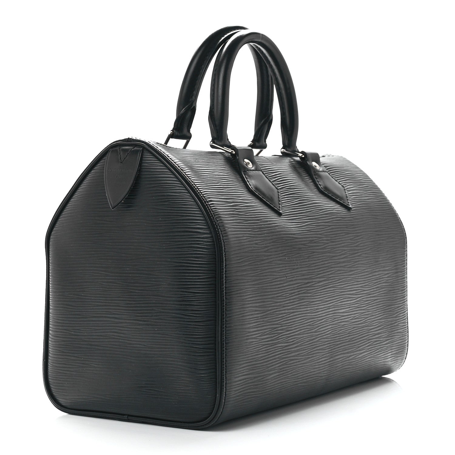 Louis Vuitton Epi Speedy 25 Black 2 of 10