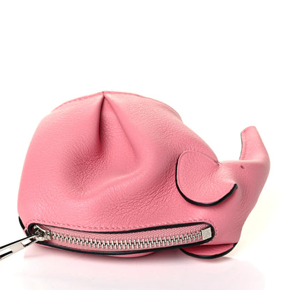 Loewe Calfskin Elephant Coin Purse Candy 5 of 5
