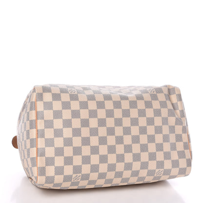 Louis Vuitton Damier Azur Speedy 30 4 of 9