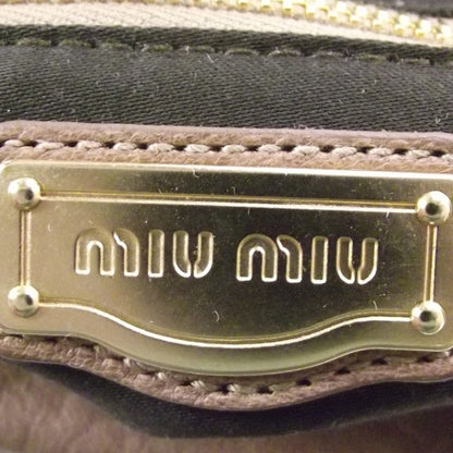 Miu Miu Leather Matelasse Coffer Hobo Cuoio 10 of 11