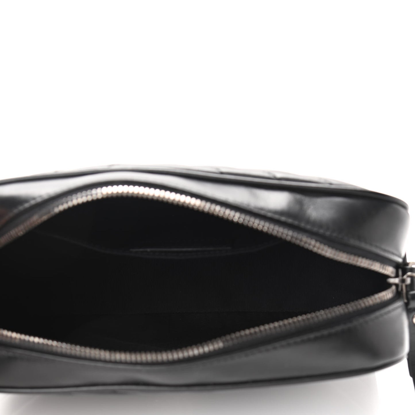 Calfskin Matelasse Monogram Lou Camera Bag Black