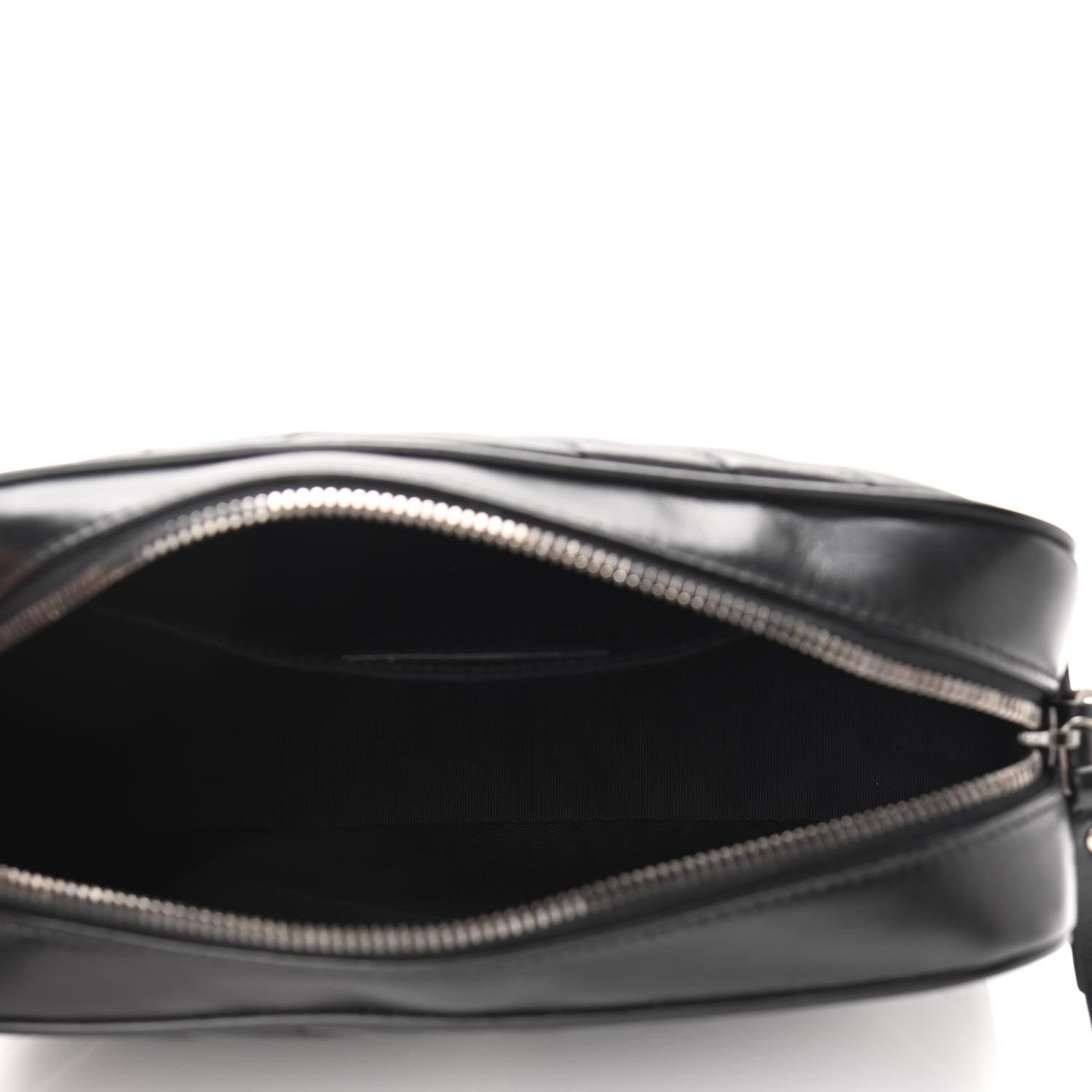 Saint Laurent Calfskin Matelasse Monogram Lou Camera Bag Black 5 of 9