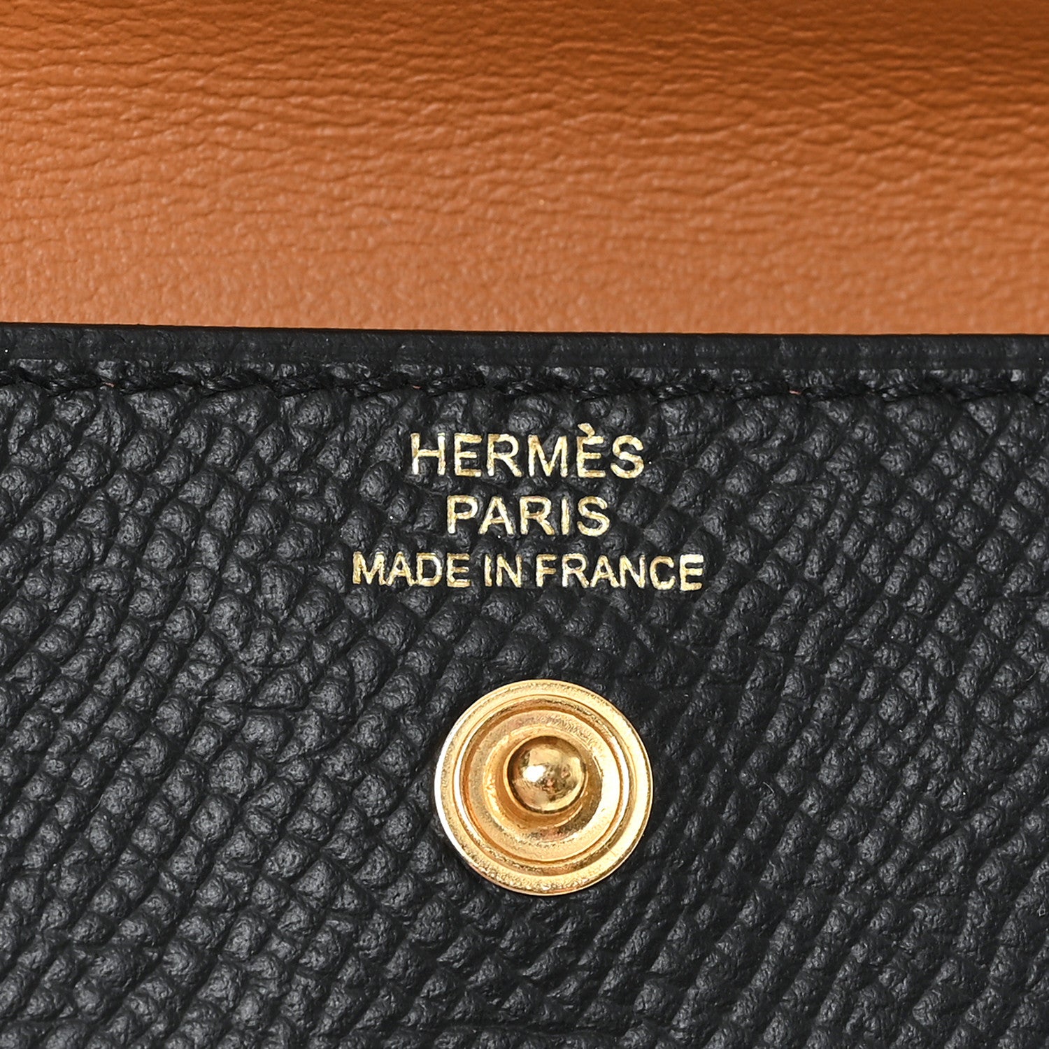 Hermes Epsom Kelly Pocket Belt Black 4 of 5