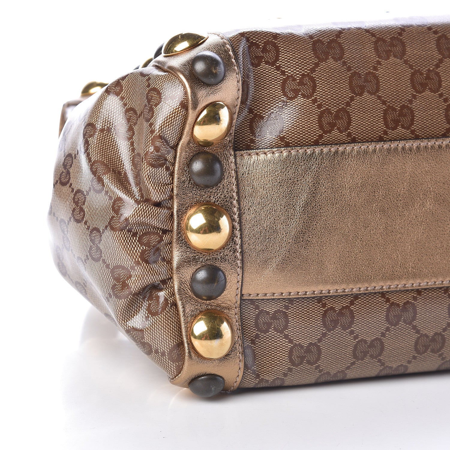 Gucci Crystal Monogram Babouska Tote 9 of 10