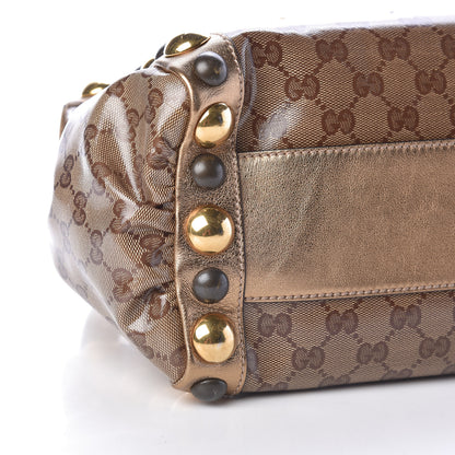 Gucci Crystal Monogram Babouska Tote 9 of 10