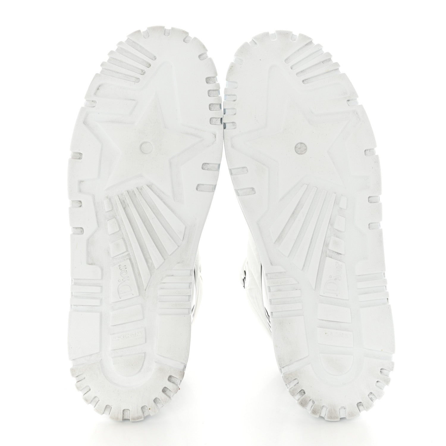 Christian Dior Nylon Fabric Womens D-Player High Top Sneakers 39 White Black 5 of 9