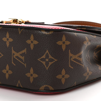 Louis Vuitton Patent Calfskin Monogram Cherrywood BB Scarlet 9 of 10