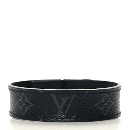 Louis Vuitton Monogram Eclipse LV Slim Bracelet 3 of 6
