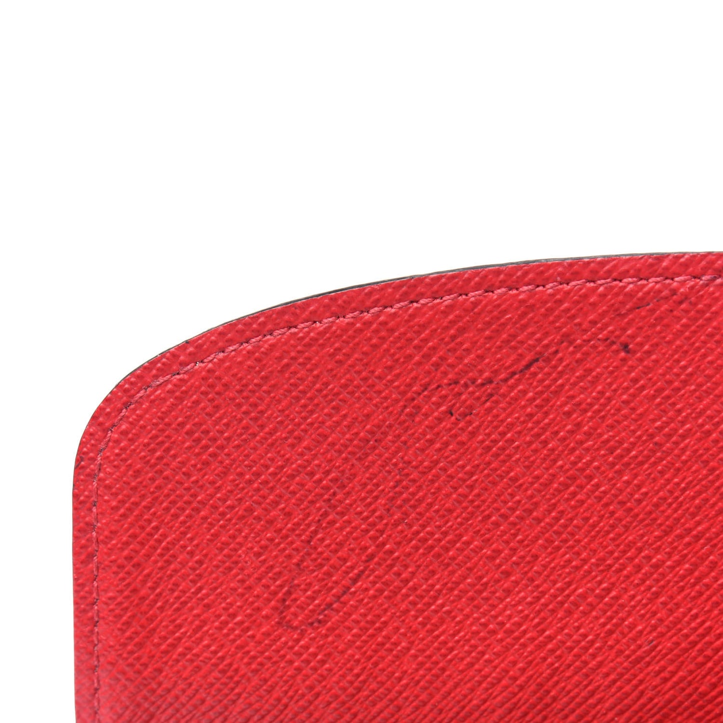Damier Ebene Emilie Wallet Red
