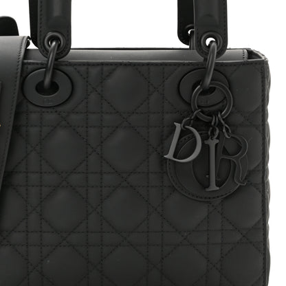 Christian Dior Ultra Matte Calfskin Cannage Small My ABCDior Lady Dior Black 7 of 10
