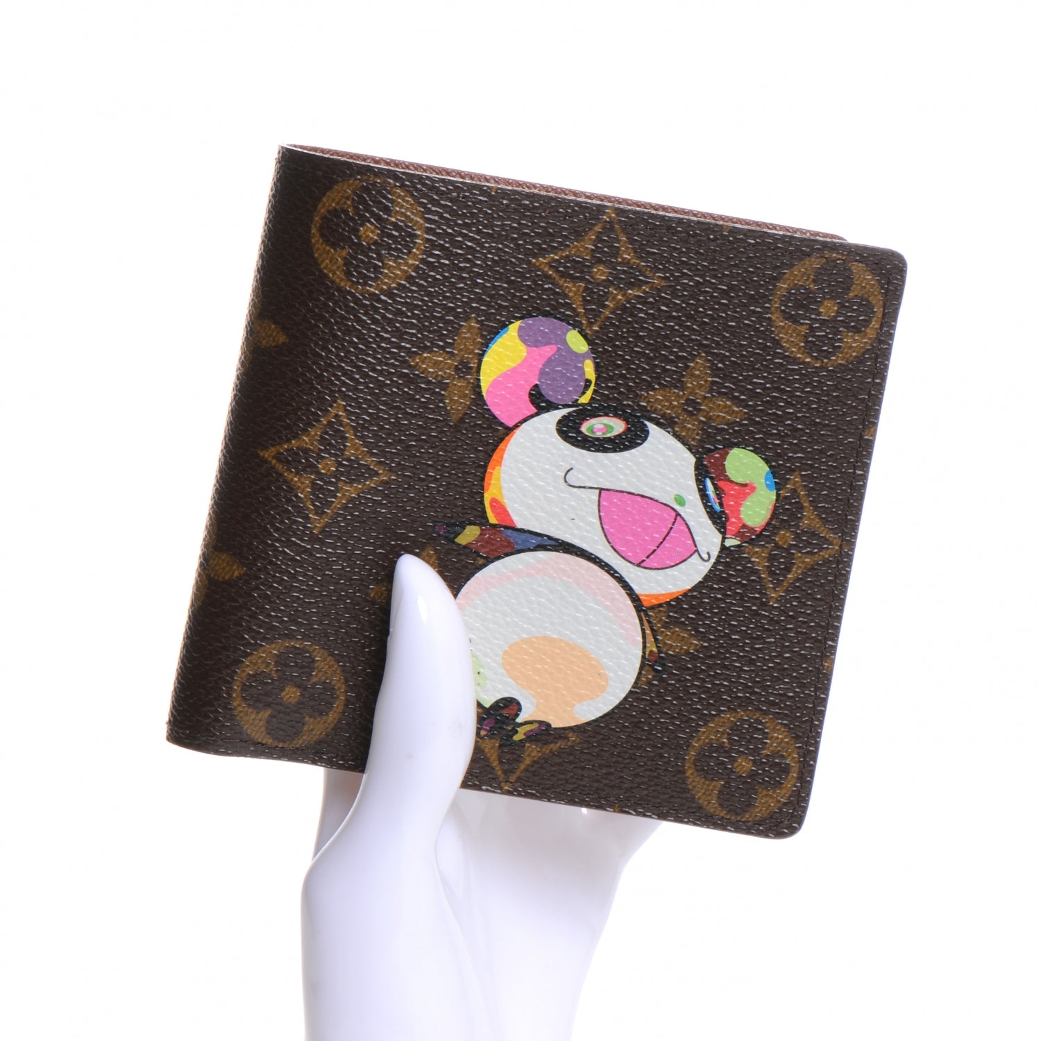 Louis Vuitton Monogram Panda Wallet 2 of 8