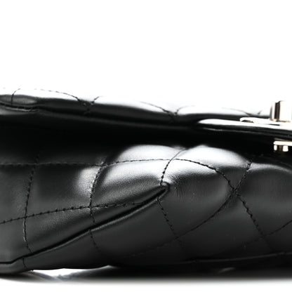 Chanel Calfskin Quilted CC Uniform Flap Belt Bag Black 9 of 10