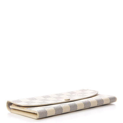 Louis Vuitton Damier Azur Emilie Wallet 4 of 11