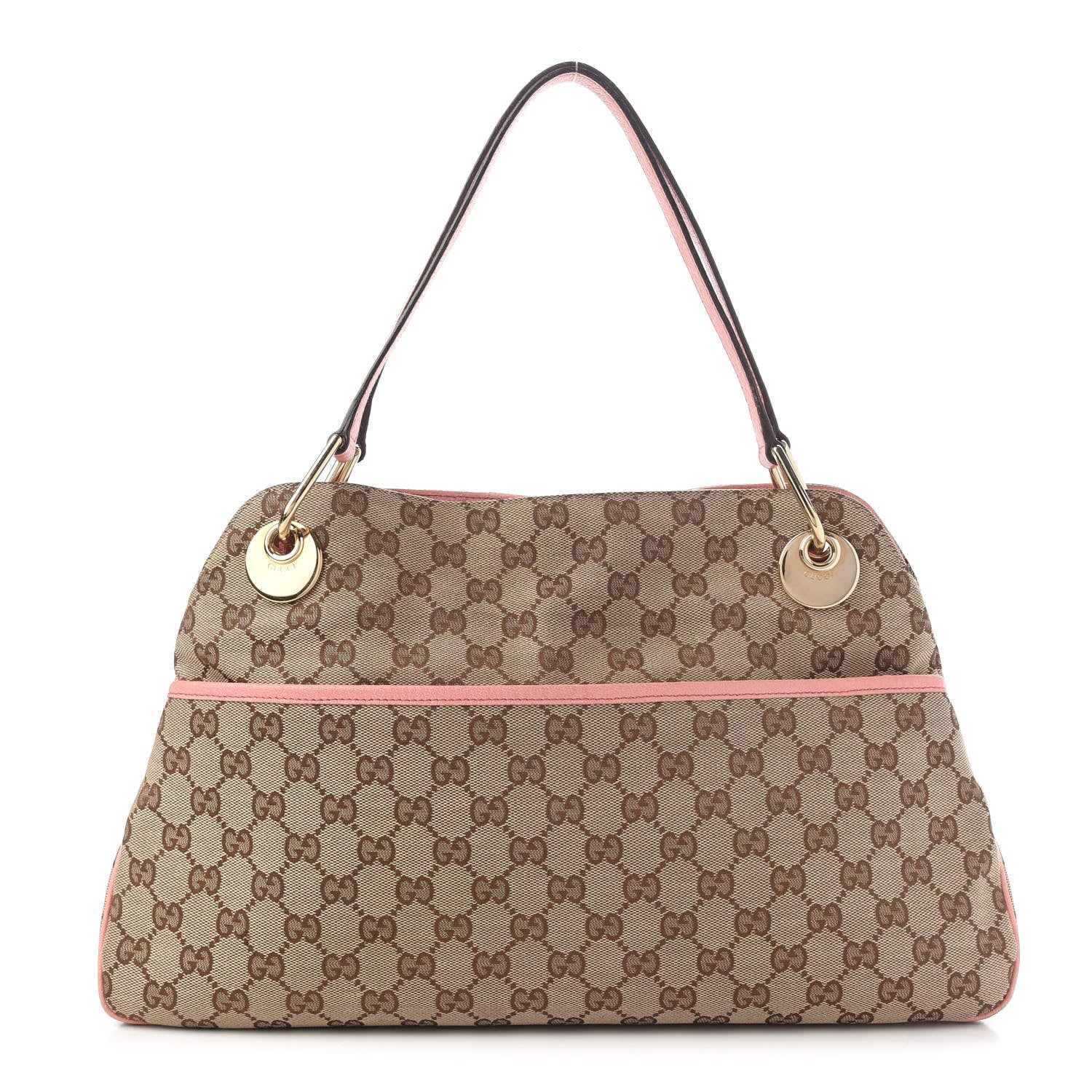 Gucci Monogram Medium Eclipse Shoulder Bag Pink 1 of 13