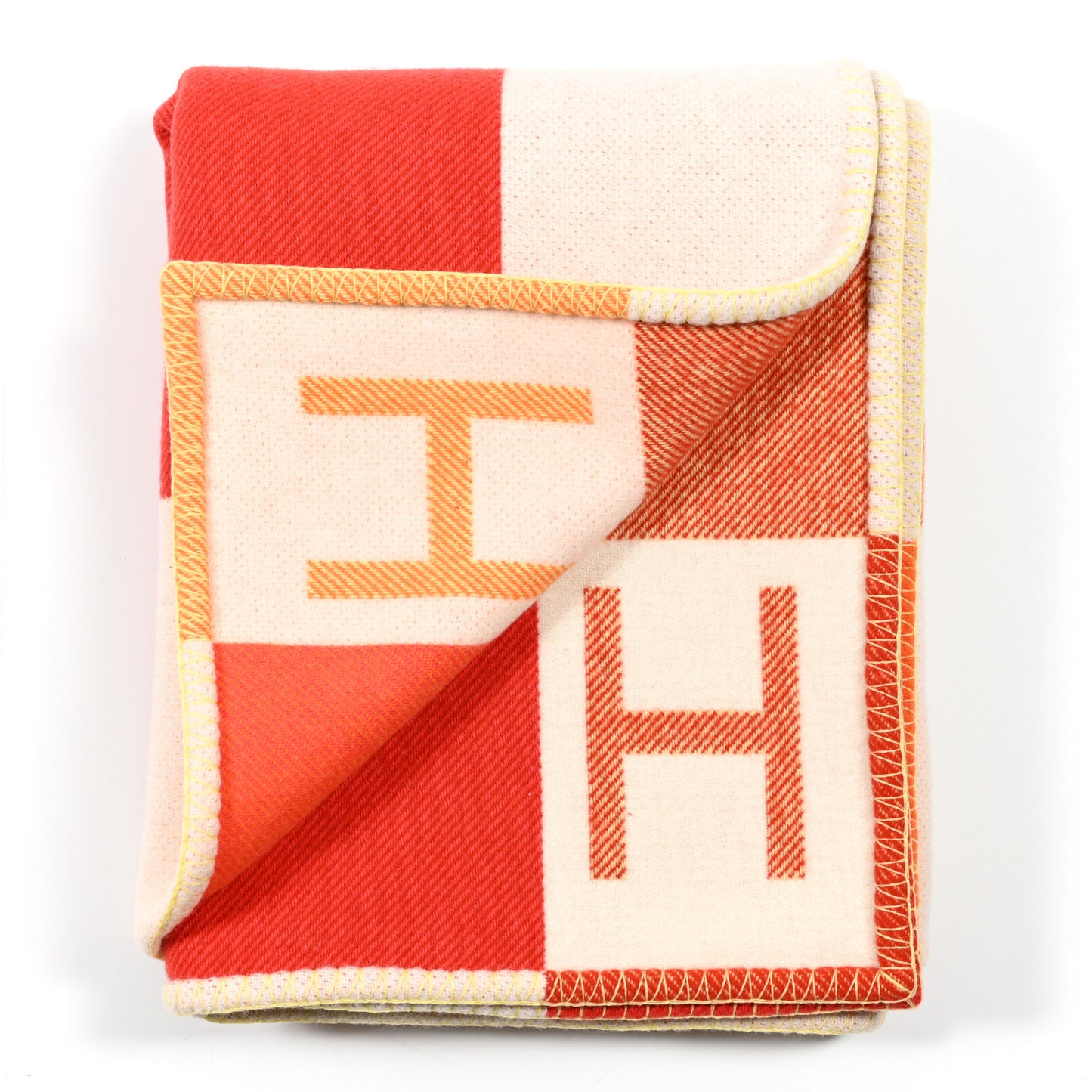 Wool Cashmere Avalon Vibration Blanket Terre Cuite