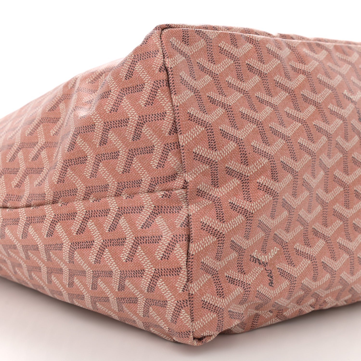 Goyard Iridescent Goyardine Saint Louis GM Pearly Coral 10 of 13