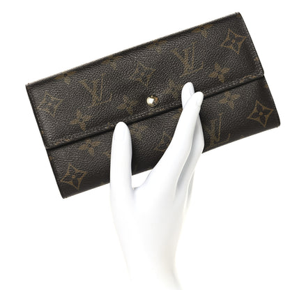 Louis Vuitton Monogram Sarah Wallet 2 of 7